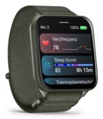 Garmin Venu X1 Išmanusis laikrodis Moss, Titanium Caseback / Moss ComfortFit Nylon Band - Image 3