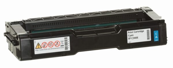 Ricoh SP C340E (407900) Lazerinė kasetė, Žydra - Image 2
