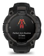 Garmin Instinct 3 Išmanusis laikrodis 45 mm AMOLED Black with Black Band - Image 3