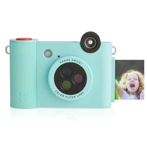c8e20726-12ee-43c7-86d3-32171f4831c7 Kodak SMILE+ Momentinis fotoaparatas, 2x3'', Žalia - Image 1