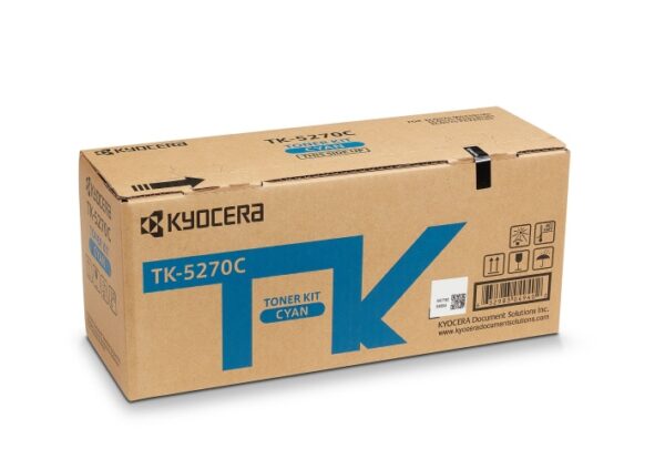 Kyocera TK-5270C Lazerinė kasetė, Žydra - Image 4