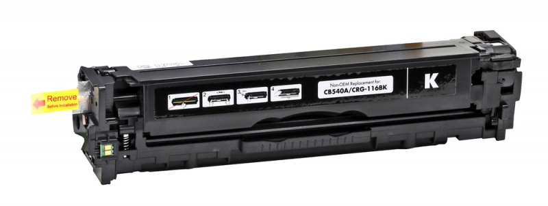 cb540a_k_cart Neoriginali Static Control HP CB540A/CE320A/CF210X/CRG7162 IP Safe, juoda kasetė - Image 1