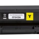 Neoriginali Static Control HP No.203A (CF542A) Nauja mikroschema, geltona kasetė