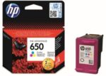 HP 650 Tri-color (CZ102AE) Rašalinė kasetė, CMY - Image 2