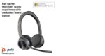 Poly Voyager 4320 MS Teams Belaidės ausinės, Bluetooth, USB-A, +BT700 dongle, Juoda - Image 22