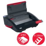 GBC CombBind CB20 Rankinis įrišimo aparatas A4/A5, Juoda - Image 12