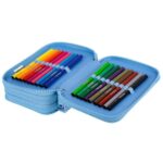 Forminis trijų skyrių penalas su priedais CoolPack Jumper 3 DAISY SUN - Image 4