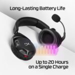 HyperX Cloud Stinger 2 Belaidės žaidimų ausinės, Juoda - Image 13