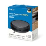 TP-Link Tapo RV20 Max Dulkių siurblys robotas, Juoda - Image 5