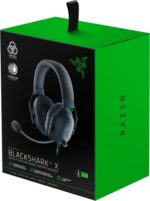Razer BlackShark V2 X Laidinės žaidimų ausinės, Juoda/Žalia - Image 7