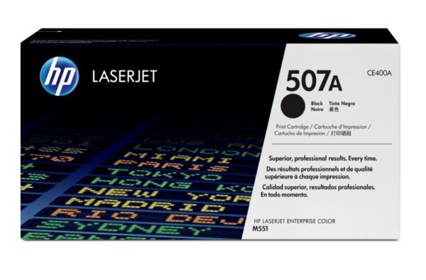 HP 507A (CE400A) Lazerinė kasetė, Juoda - Image 3