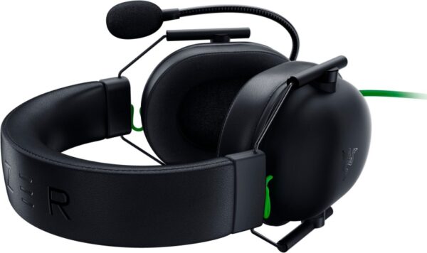 Razer BlackShark V2 X Laidinės žaidimų ausinės, Juoda/Žalia - Image 5