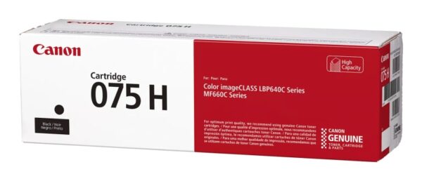 Canon CRG 075H BK (6369C002) Lazerinė kasetė, Juoda - Image 5