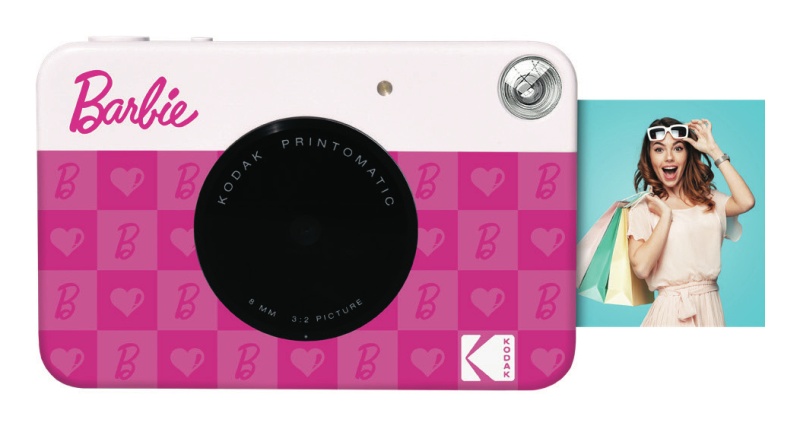 d9ae36b3-4a8d-4d13-b7f0-8fcb56dd92ad Kodak PRINTOMATIC Barbie Momentinis fotoaparatas, 2x3'', Pink - Image 1