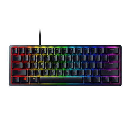 dAuWeSutZumvgrz0a7hSaymd27L7FyC5ubzax8tn Razer Huntsman Mini Laidinė žaidimų klaviatūra, USB, RGB LED, US Int, Linear Optical Switch, Juoda - Image 1