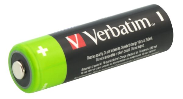 Verbatim 49517 Įkraunamos baterijos NiMH AA HR6 2500mAh (4 vnt pakuotėje) - Image 3