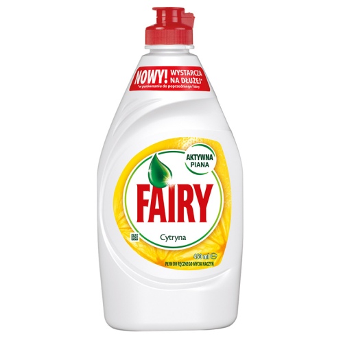 dishwashing_liquid_fairy_lemon_450_ml Indų ploviklis Fairy Lemon, 450ml - Image 1