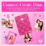 Barbie x Kodak STEP Slim Momentinis mobilus nuotraukų spausdintuvas Colour ZINK 2x3'' 1ppm, BT, Pink - Image 5