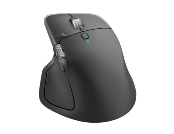 Logitech MX Master 4 Belaidė pelė RF Wireless + Bluetooth, 8000 DPI, Graphite - Image 7