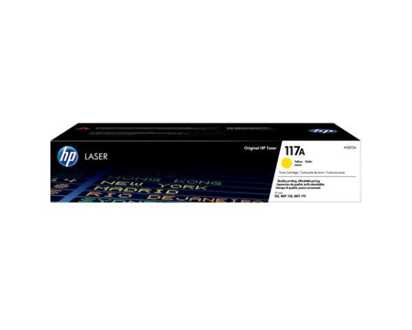 HP 117A (W2072A) Lazerinė kasetė, Geltona - Image 2