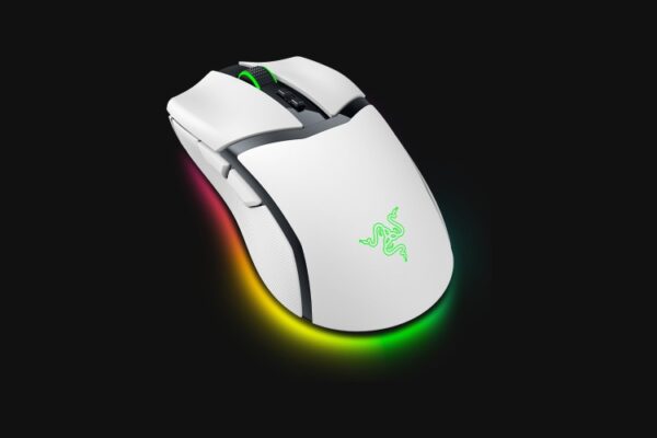 Razer Cobra Pro Belaidė žaidimų pelė RF Wireless + Bluetooth + USB-C, 30000 DPI, Balta - Image 10