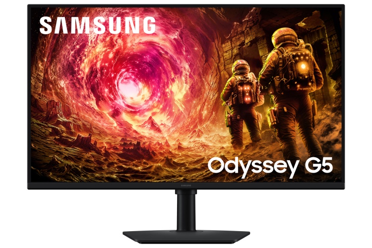 f0a2ddf6-9c92-4f6c-94d5-bbb488dd9f09 Samsung Odyssey G5 G50F Monitorius 32'' IPS QHD 2560x1440, 1 ms, 300 cd/m2, 180 Hz, Juoda - Image 1