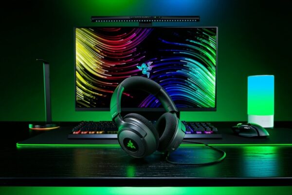 Razer Kraken V4 X Laidinės žaidimų ausinės, Juoda - Image 2