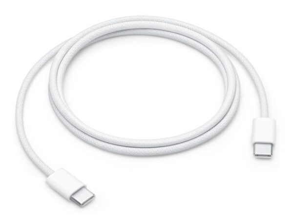 Apple USB-C Male į USB-C Male Kabelis 1m, Balta - Image 3
