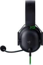 Razer BlackShark V2 X Laidinės žaidimų ausinės, Juoda/Žalia - Image 2