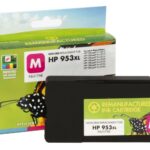 Neoriginali Static Control HP 953XL (F6U17AE) Rašalinė kasetė, Purpurinė (New chip)