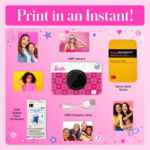 Kodak PRINTOMATIC Barbie Momentinis fotoaparatas, 2x3'', Pink - Image 6