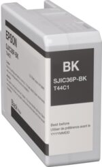 Epson SJIC36P(K) (C13T44C140) Rašalinė kasetė, Juoda