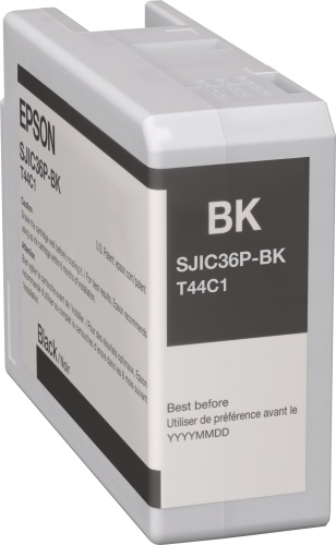 fa16e9b3-d3c5-46e0-ba63-c0fceaf71519 Epson SJIC36P(K) (C13T44C140) Rašalinė kasetė, Juoda - Image 1