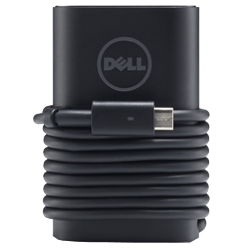 faca69c5-b2f3-490d-948c-498af3dc6134 Dell 3-Prong USB-C AC Adapteris 130 Watt, Juoda - Image 1