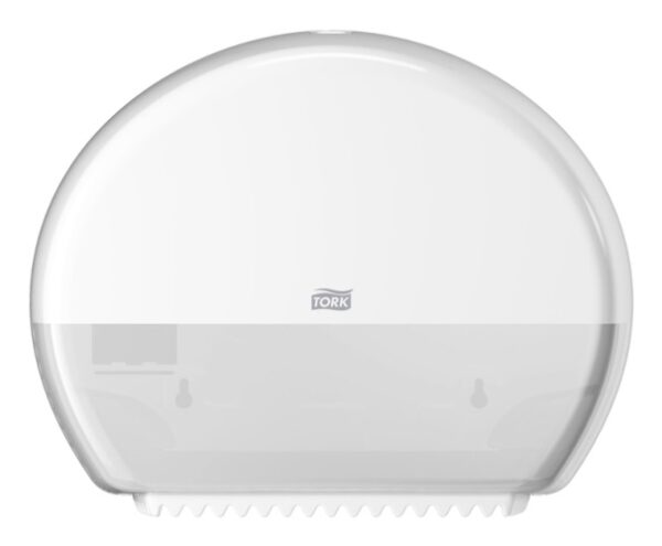 Laikiklis tualetinio popieriaus Tork Mini Jumbo T2, baltos spalvos - Image 2