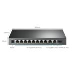 TP-Link TL-SG1210MPE 10-Port Gigabit Easy Smart Šakotuvas su 8-Port PoE+ - Image 3