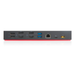 Lenovo ThinkPad 40AF0135EU Hybrid USB-C/USB-A Jungčių stotelė, Laidinė, Juoda - Image 2