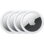 Apple MX542LL/A AirTag (4-Pack) Bluetooth, Ultra Wideband, Balta