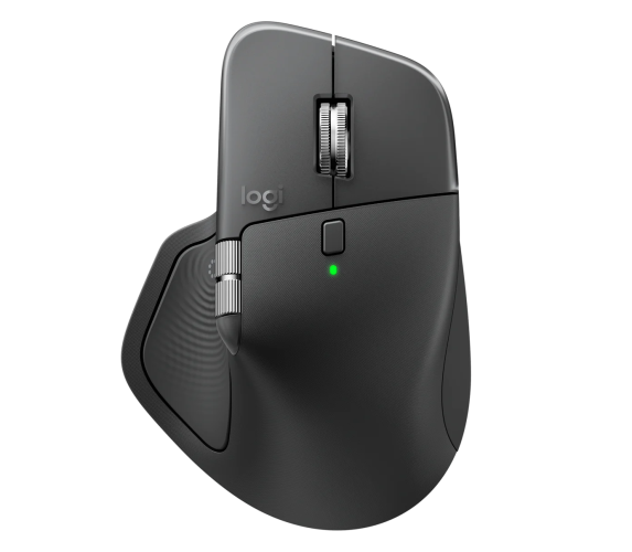 gXzbLgbbOSjIzk2rdJwe46ewyV959IzyC9X9sk4j Logitech MX Master 4 Belaidė pelė RF Wireless + Bluetooth, 8000 DPI, Graphite - Image 1
