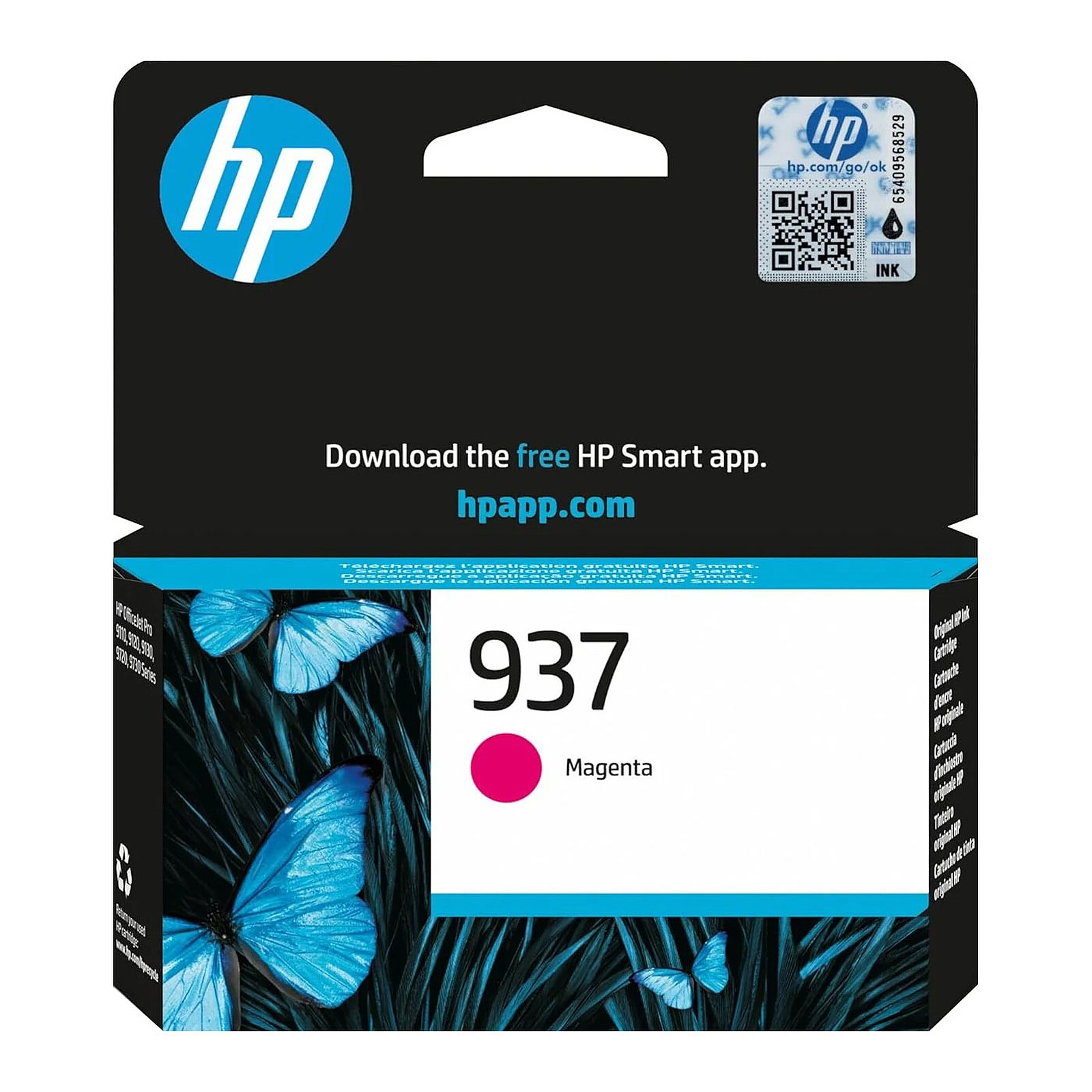 ink_cartridge_hp_ink_no_937_4s6w3ne_mg-800_oem Kasetė HP Ink No.937 (4S6W3NE) MG 800psl OEM - Image 1