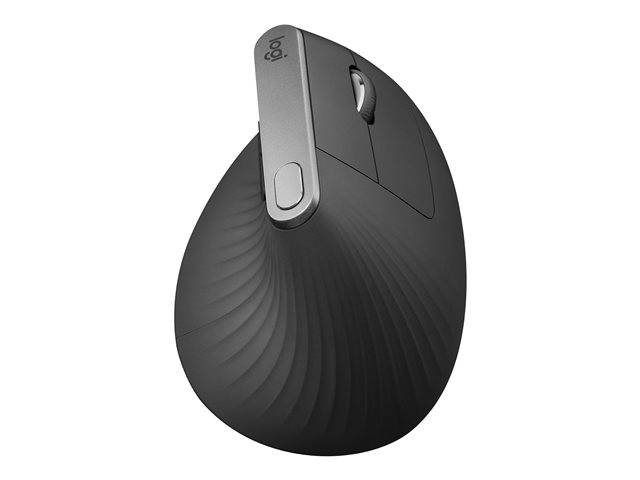 logitech_mx_vertical_mouse_ergonomic_optical_6_910_005448_924204 Logitech MX Vertical Ergonomiška belaidė pelė RF Wireless+Bluetooth, 4000 DPI, Graphite - Image 1