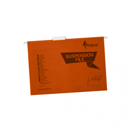 orange_vok Kartotekinis vokas Forpus, A4, oranžinis - Image 1