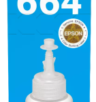 Epson 664C (C13T66424A) Rašalo papildymo buteliukas, Žydra
