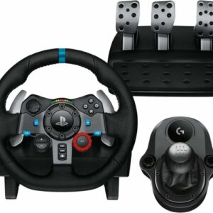 Logitech G29 SE Driving Force Žaidimų vairas ir pedalai, for PC, PS5, PS4, Juoda