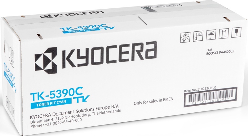 rkMfxc0XFSAztirwltvqAfseChLLnQNr8ZwQO0Zk Kyocera TK-5390C (1T02Z1CNL0) Lazerinė kasetė, Žydra - Image 1