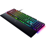 Razer BlackWidow V4 Laidinė žaidimų klaviatūra, RGB LED, USB QWERTY, US, Yellow Switch, Juoda - Image 2