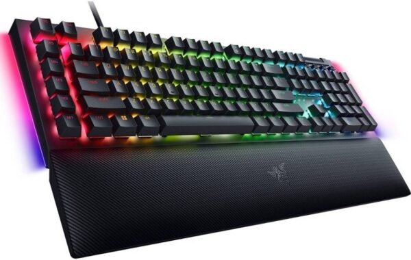 Razer BlackWidow V4 Laidinė žaidimų klaviatūra USB, Green Switch Tactile and Clicky, US, Juoda - Image 5