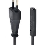 Gembird PC-184/2 Maitinimo Kabelis, EU Power plug, 1.8m, Juoda