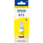 Epson 673Y (C13T67344A) Rašalo papildymo buteliukas, Geltona