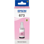 Epson 673LM (C13T67364A) Rašalo papildymo buteliukas, Šviesiai Purpurinė